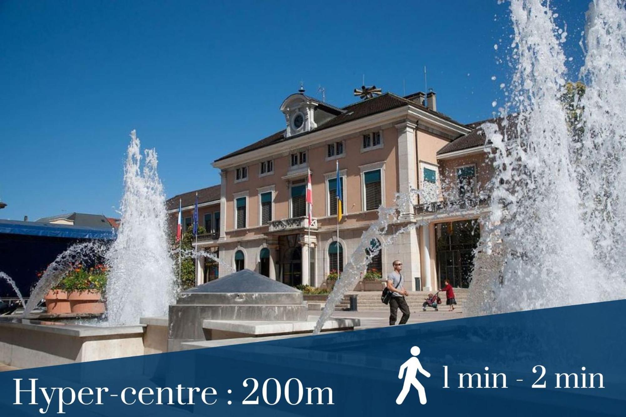 Homey Wild - Proche Gare Et Tram - Proche Centre - Balcon Prive - Parking Prive - Wifi Gratuit Annemasse Esterno foto